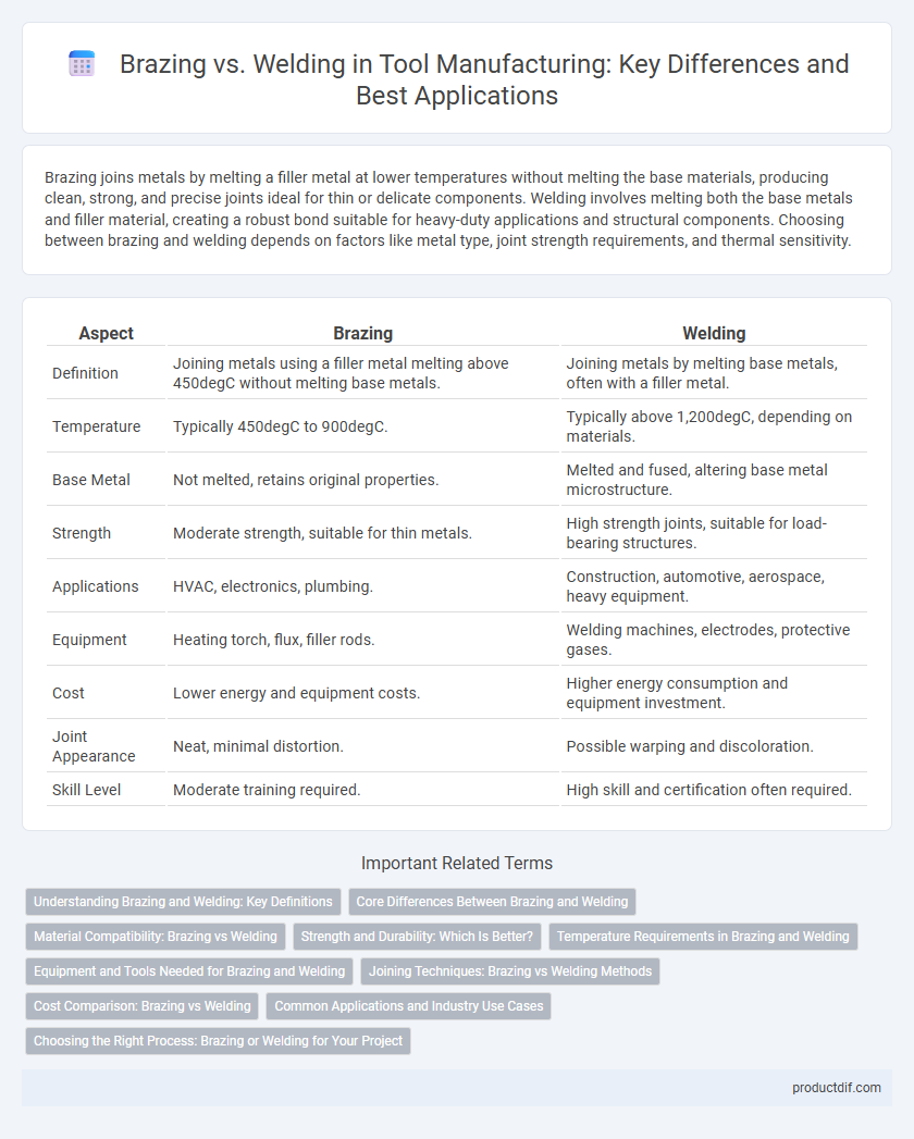 Brazing vs. Welding in Tool Manufacturing: Key Differences and Best Applications
