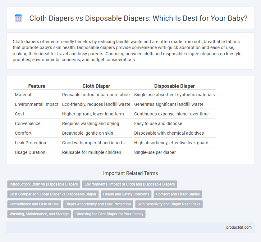 Cloth Diapers vs Disposable Diapers: Which Is Best for Your Baby?