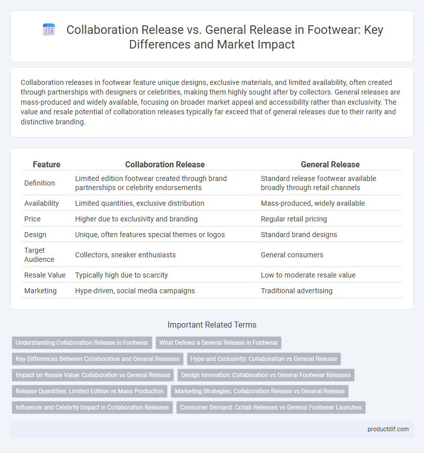 Collaboration Release vs. General Release in Footwear: Key Differences and Market Impact