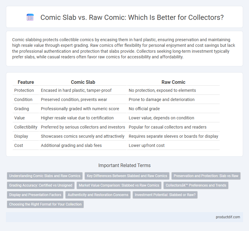 Comic Slab vs. Raw Comic: Which Is Better for Collectors?