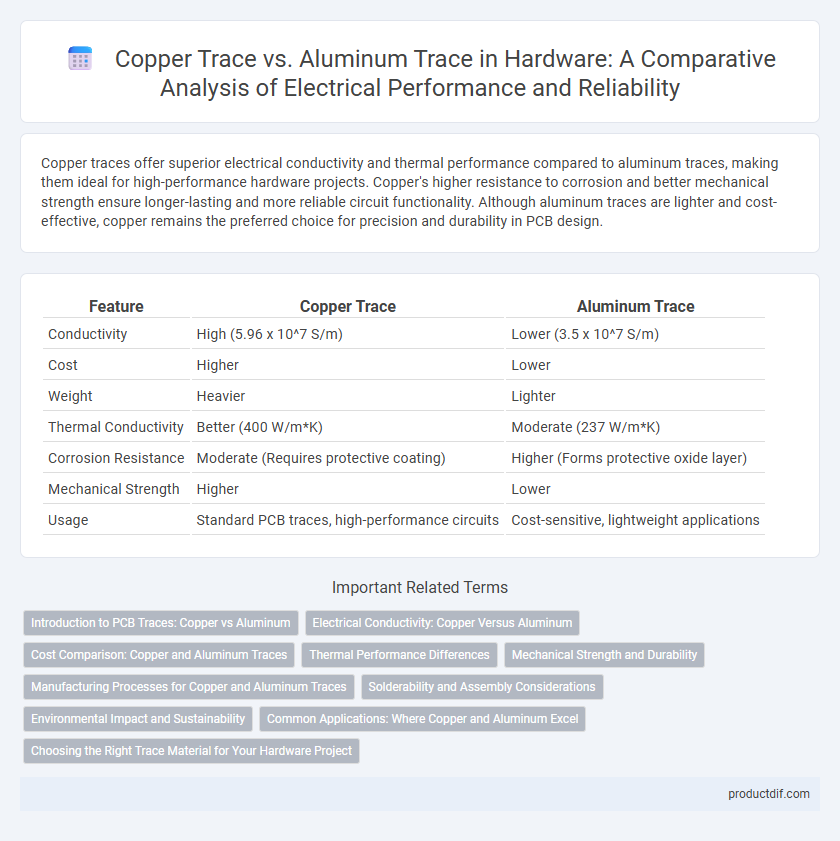 Copper Trace vs. Aluminum Trace in Hardware: A Comparative Analysis of Electrical Performance and Reliability