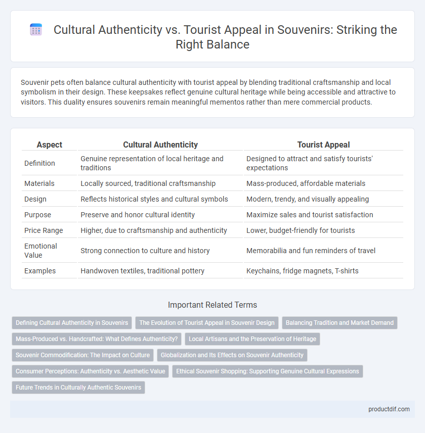 Cultural Authenticity vs. Tourist Appeal in Souvenirs: Striking the Right Balance