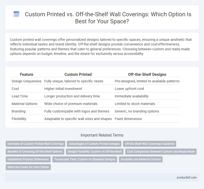 Custom Printed vs. Off-the-Shelf Wall Coverings: Which Option Is Best for Your Space?