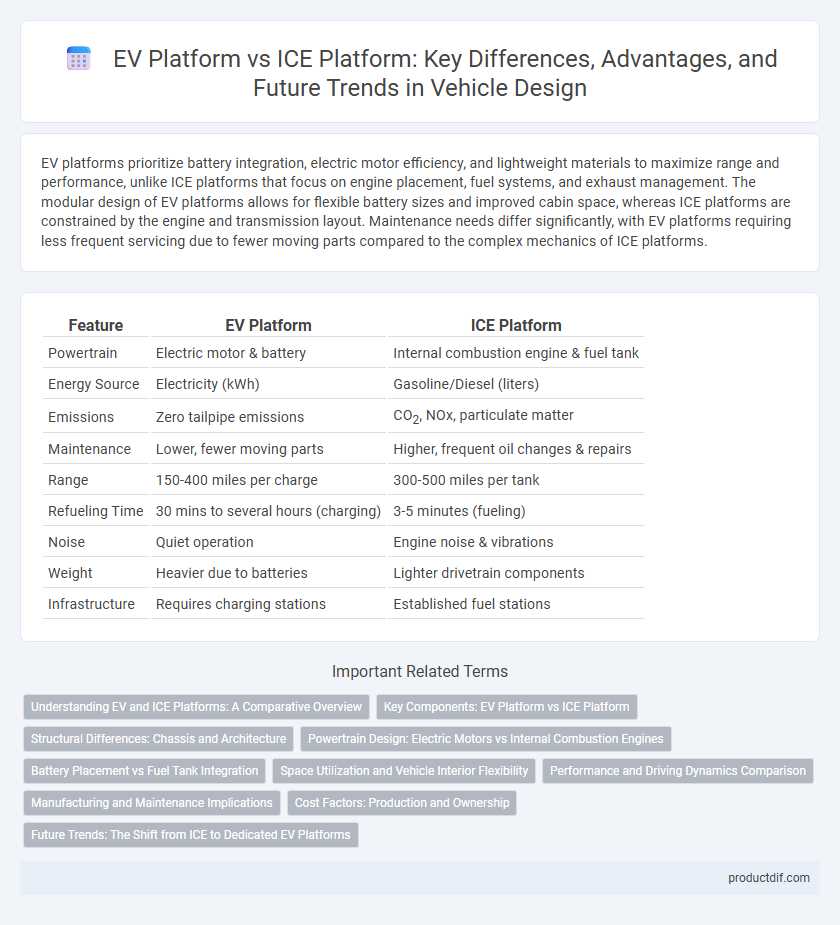 EV Platform vs ICE Platform: Key Differences, Advantages, and Future Trends in Vehicle Design