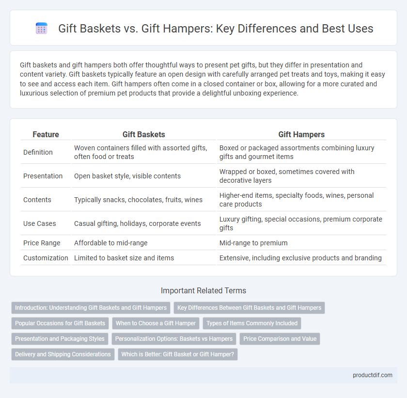 Gift Baskets vs. Gift Hampers: Key Differences and Best Uses