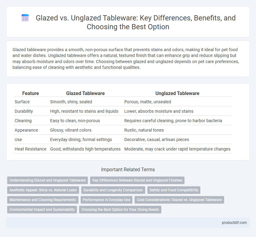 Glazed vs. Unglazed Tableware: Key Differences, Benefits, and Choosing the Best Option
