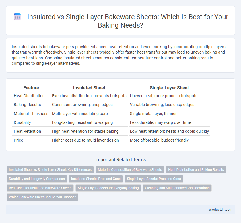 Insulated vs Single-Layer Bakeware Sheets: Which Is Best for Your Baking Needs?