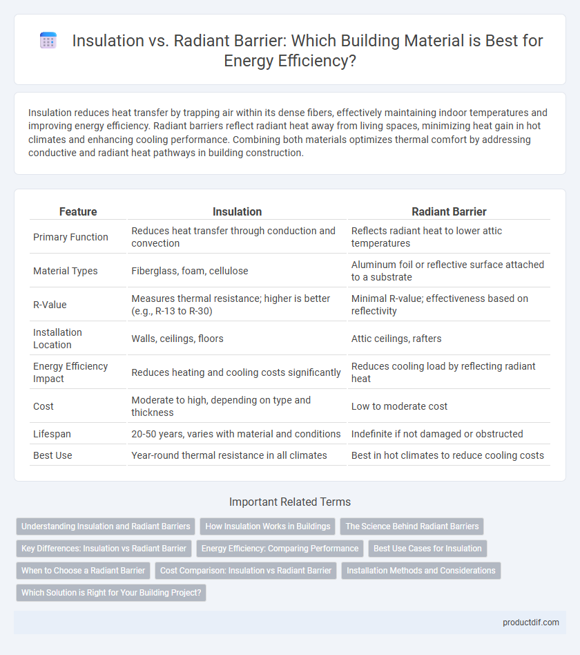 Insulation vs. Radiant Barrier: Which Building Material is Best for Energy Efficiency?