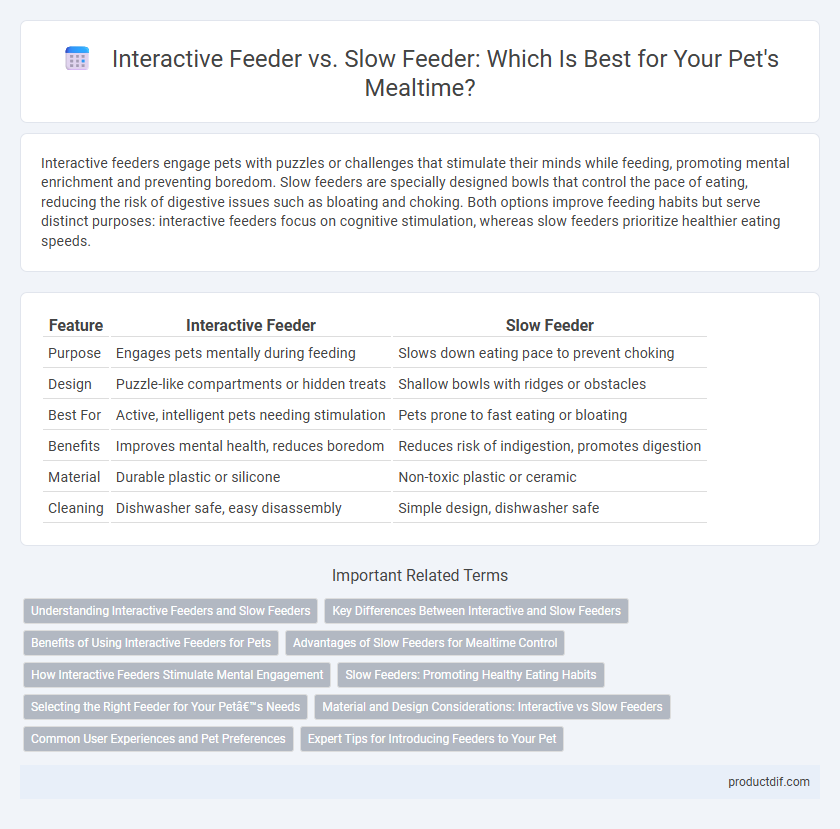 Interactive Feeder vs. Slow Feeder: Which Is Best for Your Pet's Mealtime?