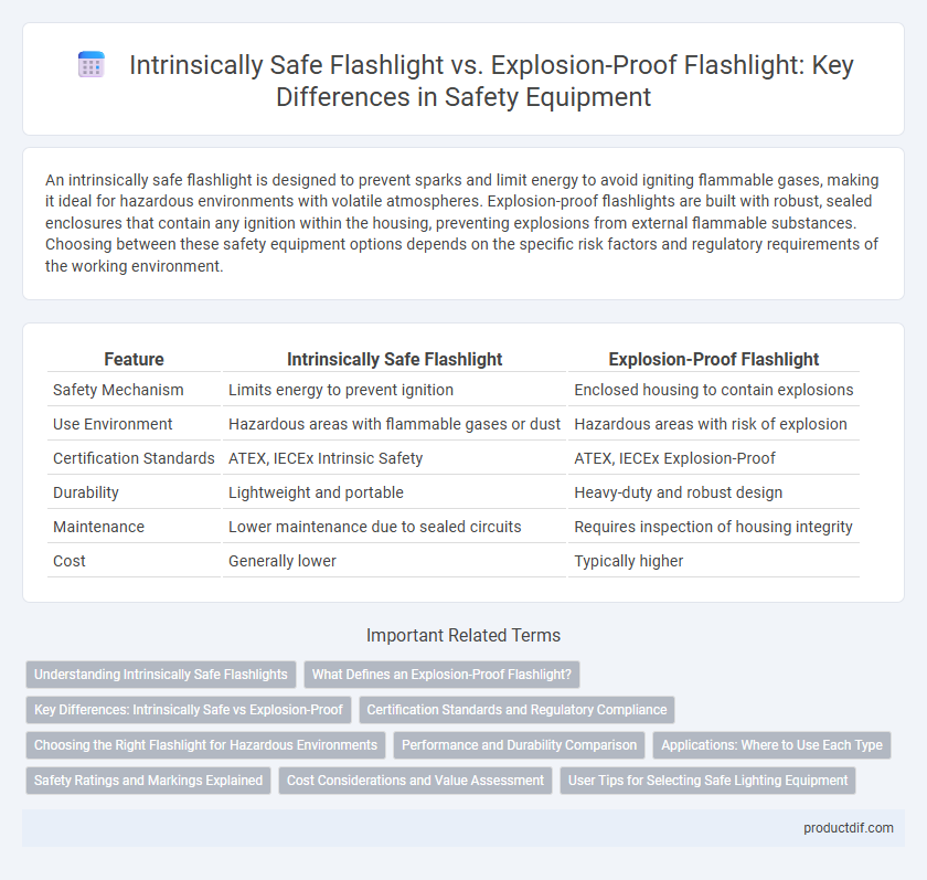Intrinsically Safe Flashlight vs. Explosion-Proof Flashlight: Key Differences in Safety Equipment