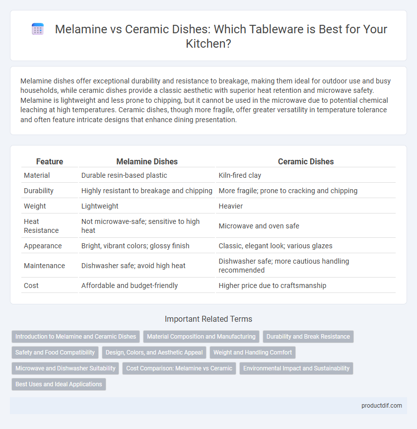 Melamine vs Ceramic Dishes: Which Tableware is Best for Your Kitchen?