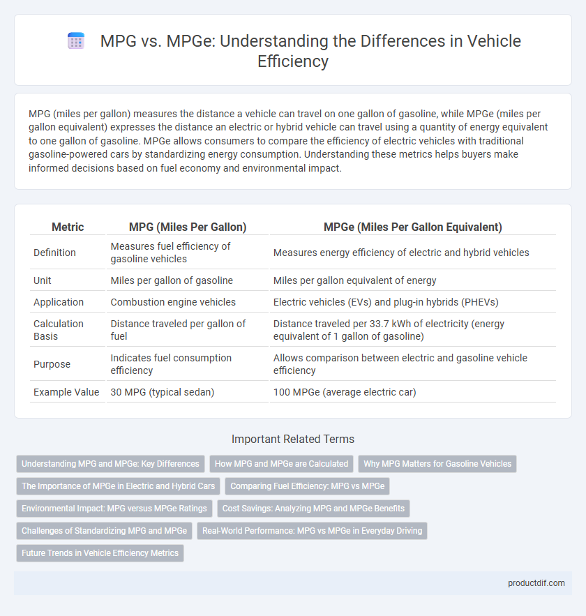 MPG vs. MPGe: Understanding the Differences in Vehicle Efficiency