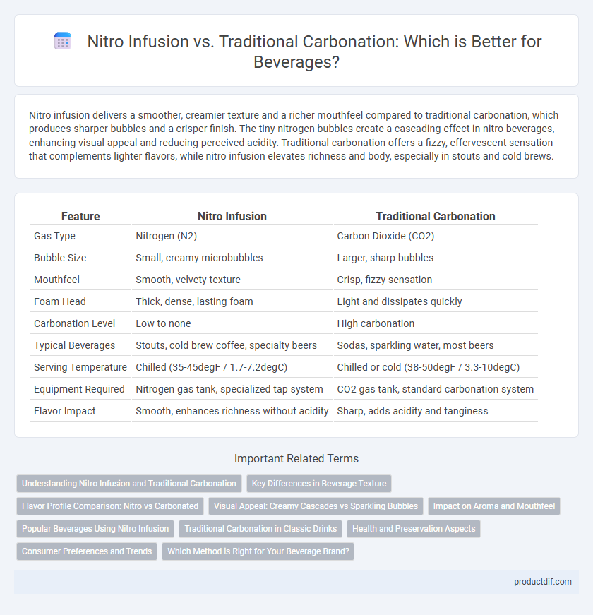 Nitro Infusion vs. Traditional Carbonation: Which is Better for Beverages?