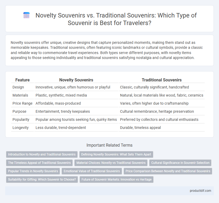 Novelty Souvenirs vs. Traditional Souvenirs: Which Type of Souvenir is Best for Travelers?