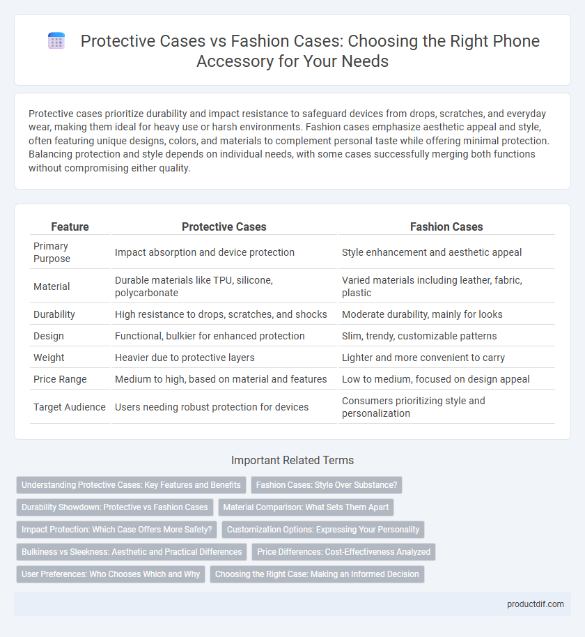 Protective Cases vs Fashion Cases: Choosing the Right Phone Accessory for Your Needs