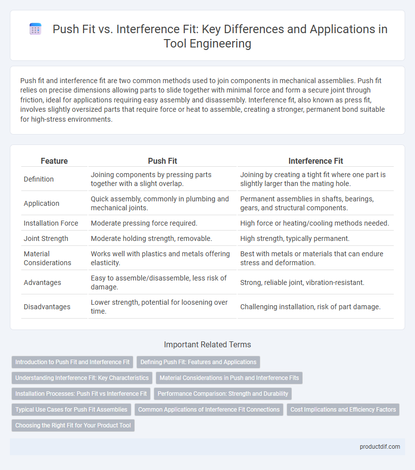 Push Fit vs. Interference Fit: Key Differences and Applications in Tool Engineering