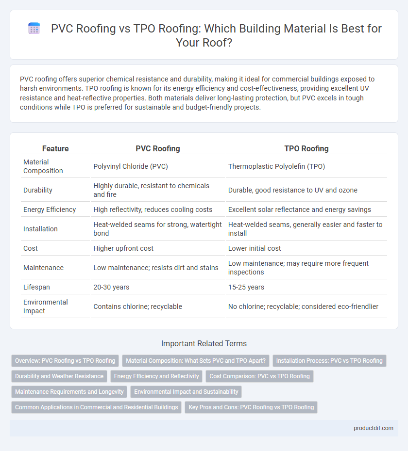 PVC Roofing vs TPO Roofing: Which Building Material Is Best for Your Roof?