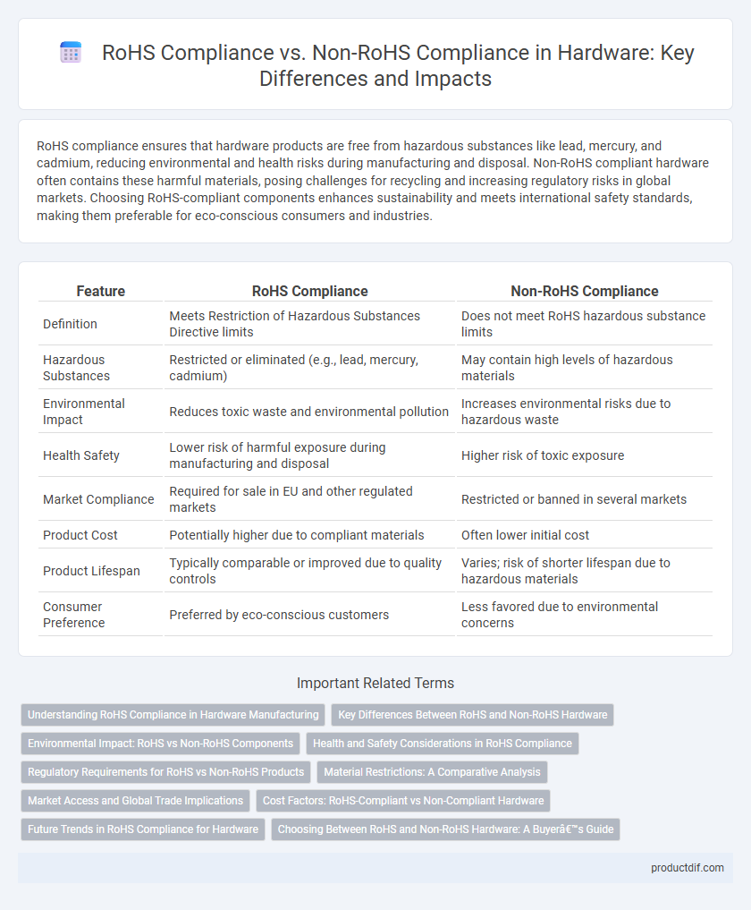 RoHS Compliance vs. Non-RoHS Compliance in Hardware: Key Differences and Impacts