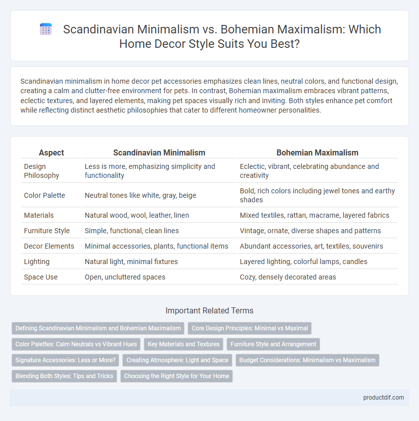Scandinavian Minimalism vs. Bohemian Maximalism: Which Home Decor Style Suits You Best?