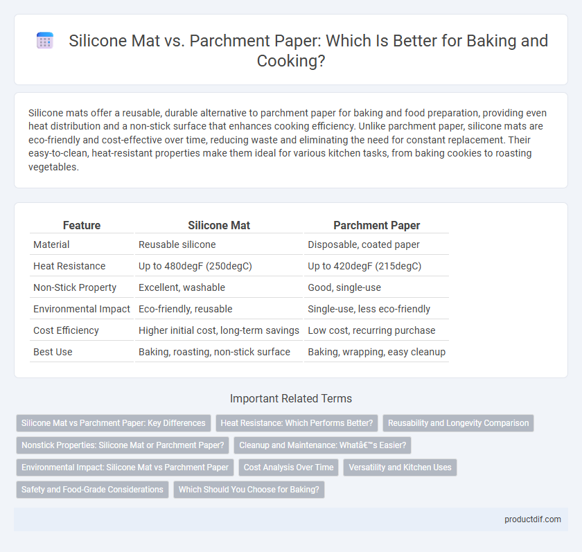 Silicone Mat vs. Parchment Paper: Which Is Better for Baking and Cooking?