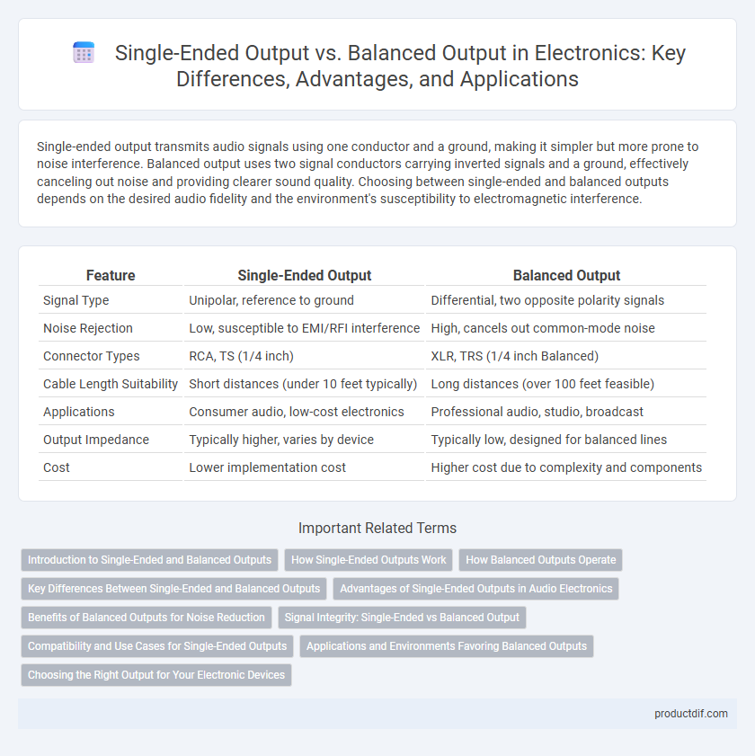 Single-Ended Output vs. Balanced Output in Electronics: Key Differences, Advantages, and Applications