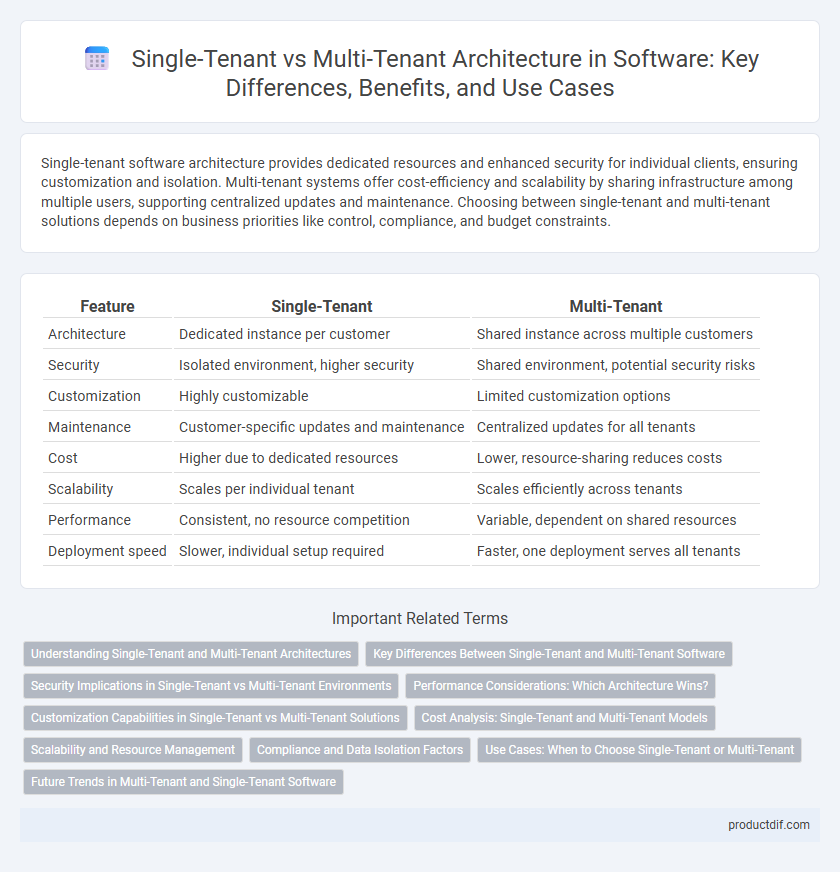 Single-Tenant vs Multi-Tenant Architecture in Software: Key Differences, Benefits, and Use Cases