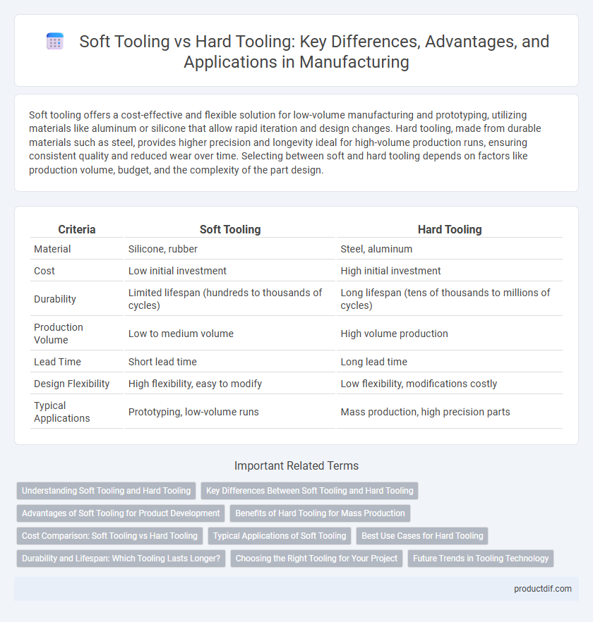 Soft Tooling vs Hard Tooling: Key Differences, Advantages, and Applications in Manufacturing