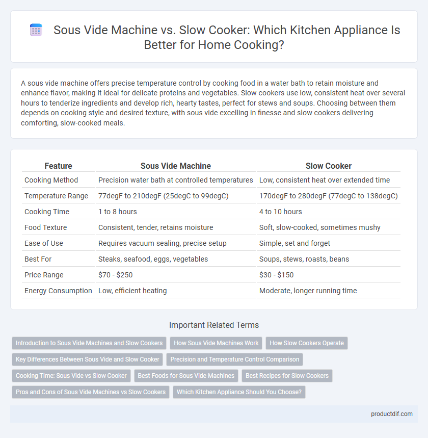 Sous Vide Machine vs. Slow Cooker: Which Kitchen Appliance Is Better for Home Cooking?