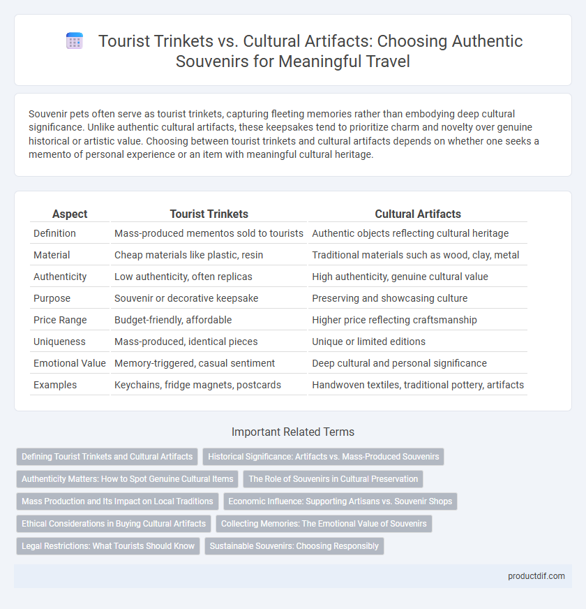 Tourist Trinkets vs. Cultural Artifacts: Choosing Authentic Souvenirs for Meaningful Travel