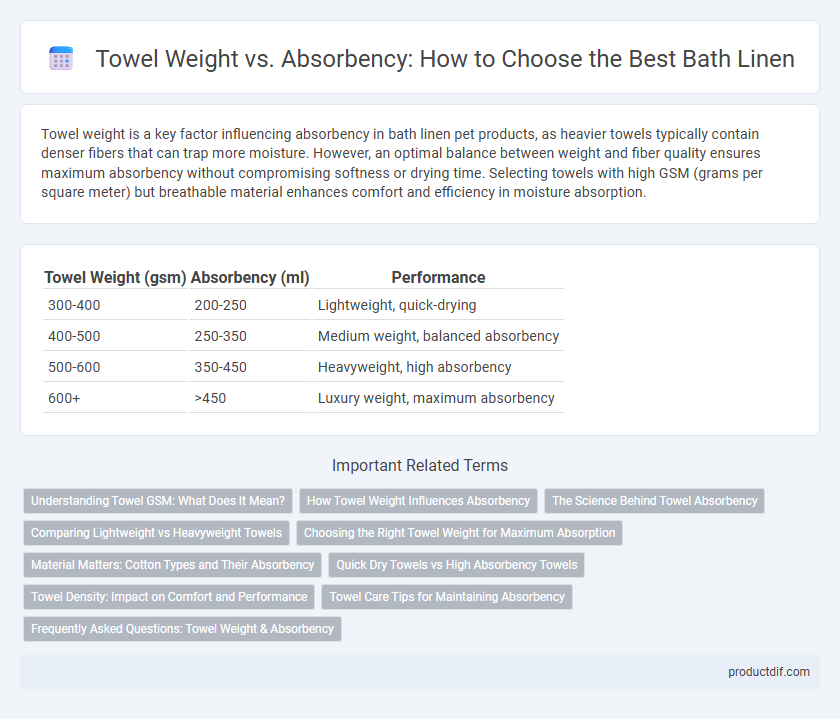 Towel Weight vs. Absorbency: How to Choose the Best Bath Linen