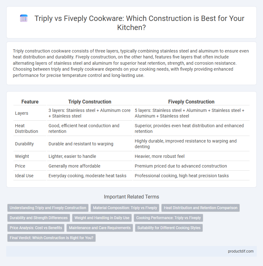 Triply vs Fiveply Cookware: Which Construction is Best for Your Kitchen?