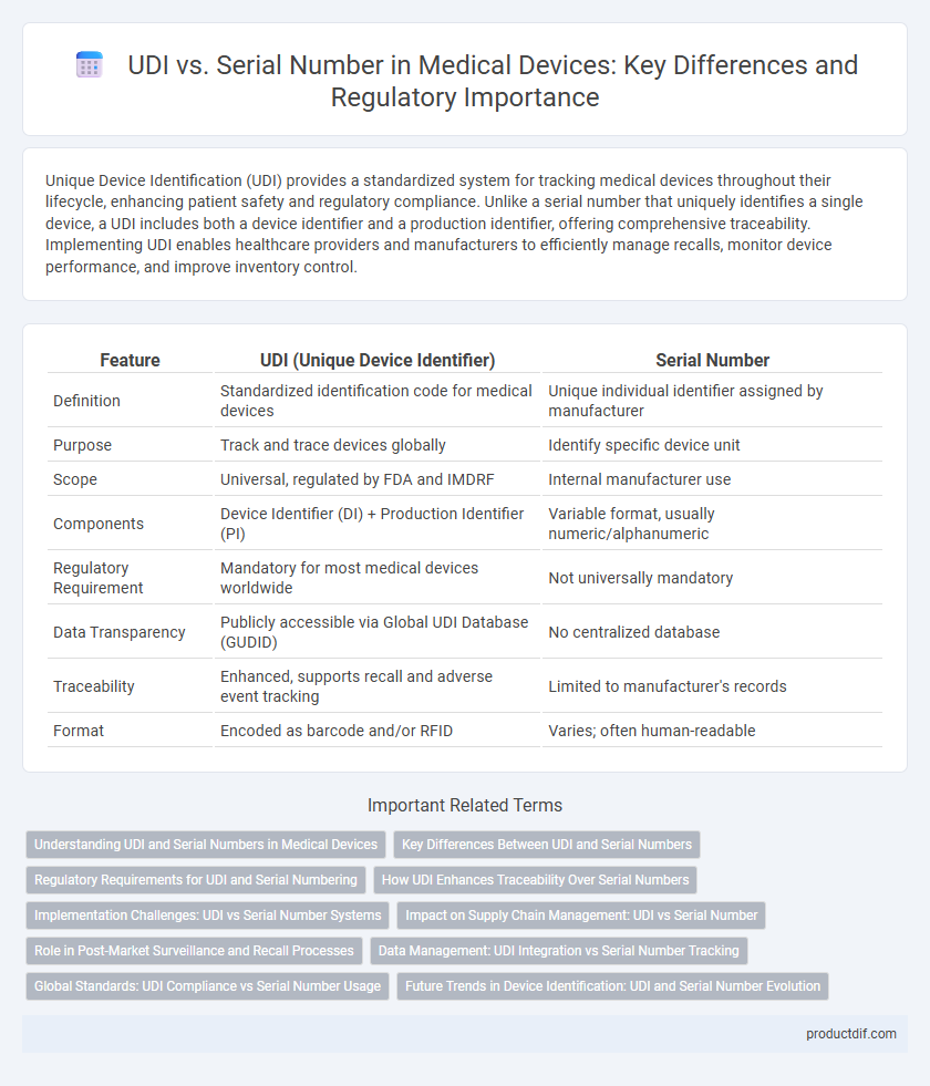 UDI vs. Serial Number in Medical Devices: Key Differences and Regulatory Importance