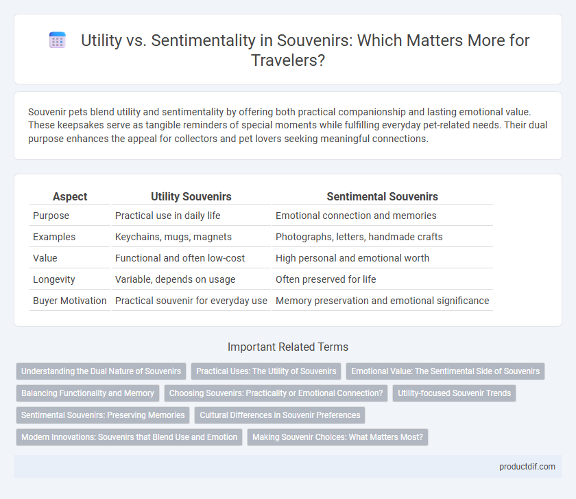 Utility vs. Sentimentality in Souvenirs: Which Matters More for Travelers?
