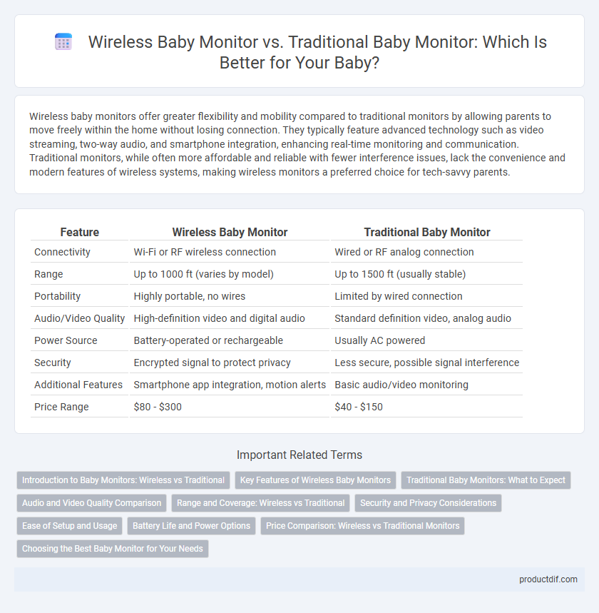 Wireless Baby Monitor vs. Traditional Baby Monitor: Which Is Better for Your Baby?