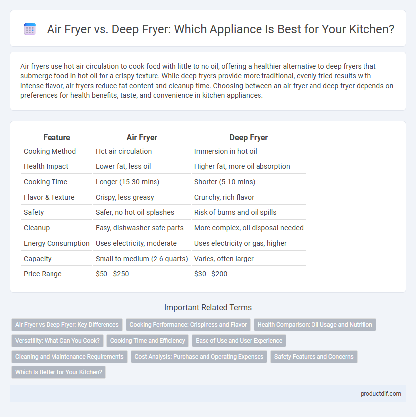 Air Fryer vs. Deep Fryer: Which Appliance Is Best for Your Kitchen?