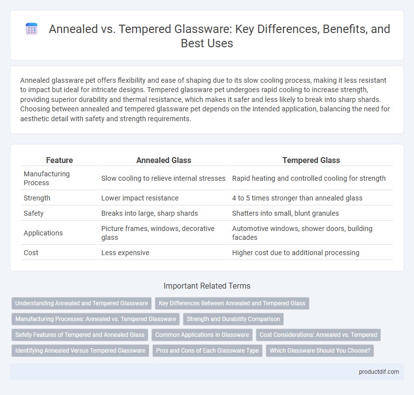 Annealed vs. Tempered Glassware: Key Differences, Benefits, and Best Uses