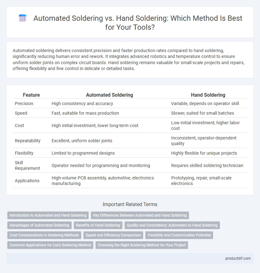 Automated Soldering vs. Hand Soldering: Which Method Is Best for Your Tools?