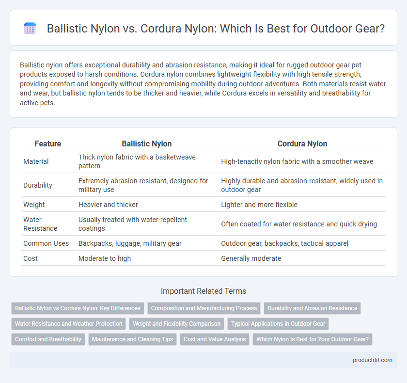 Ballistic Nylon vs. Cordura Nylon: Which Is Best for Outdoor Gear?