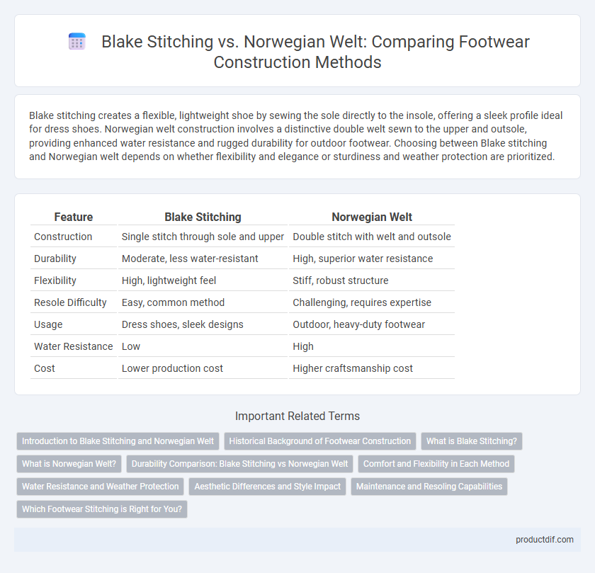 Blake Stitching vs. Norwegian Welt: Comparing Footwear Construction Methods