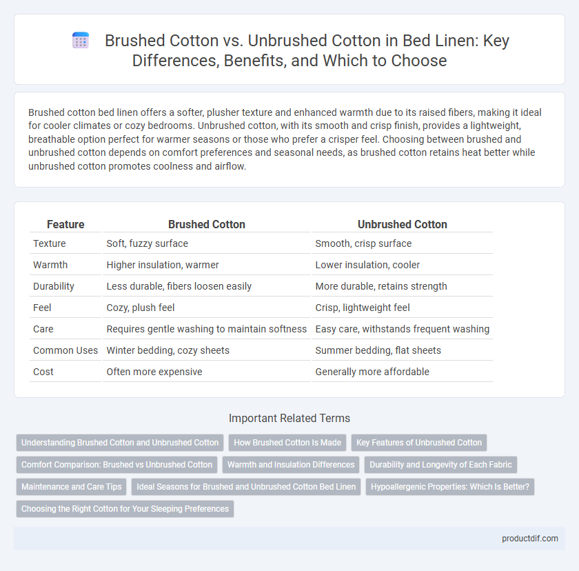 Brushed Cotton vs. Unbrushed Cotton in Bed Linen: Key Differences, Benefits, and Which to Choose