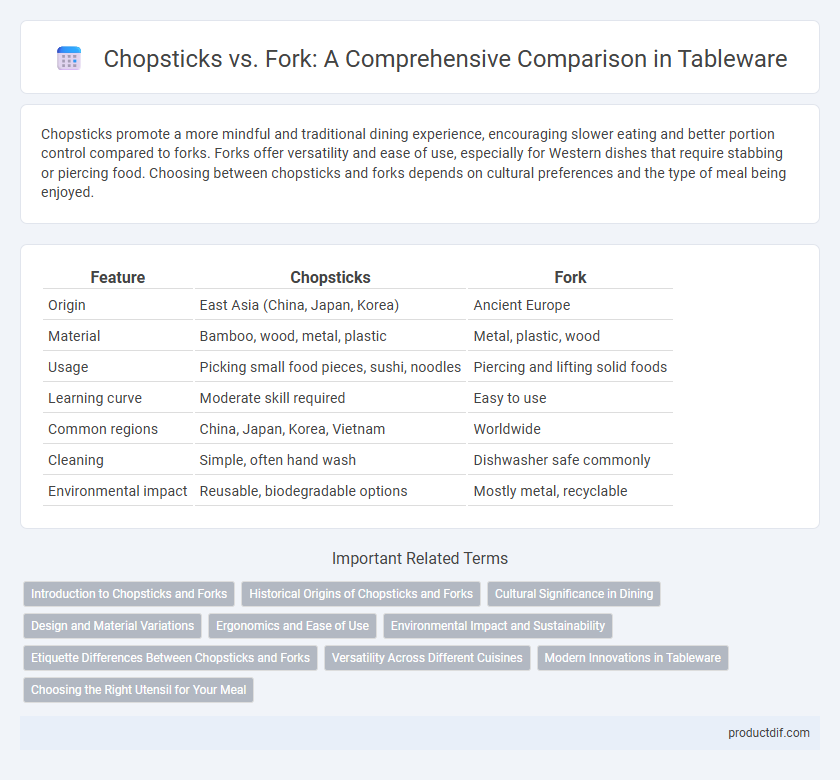 Chopsticks vs. Fork: A Comprehensive Comparison in Tableware