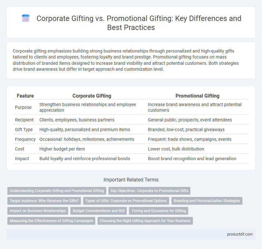 Corporate Gifting vs. Promotional Gifting: Key Differences and Best Practices