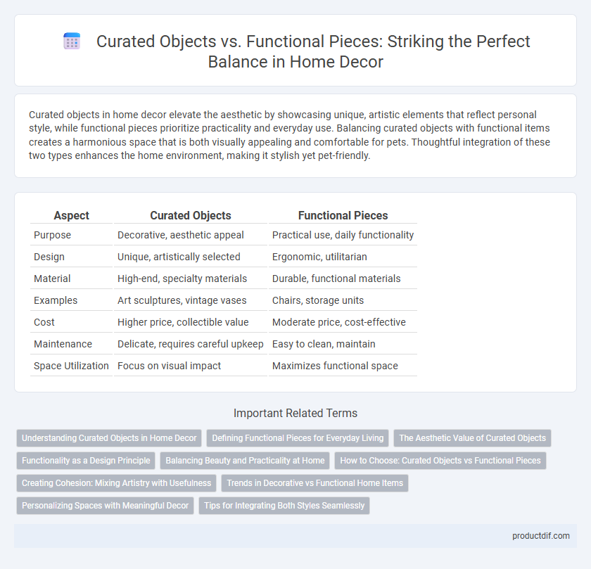 Curated Objects vs. Functional Pieces: Striking the Perfect Balance in Home Decor