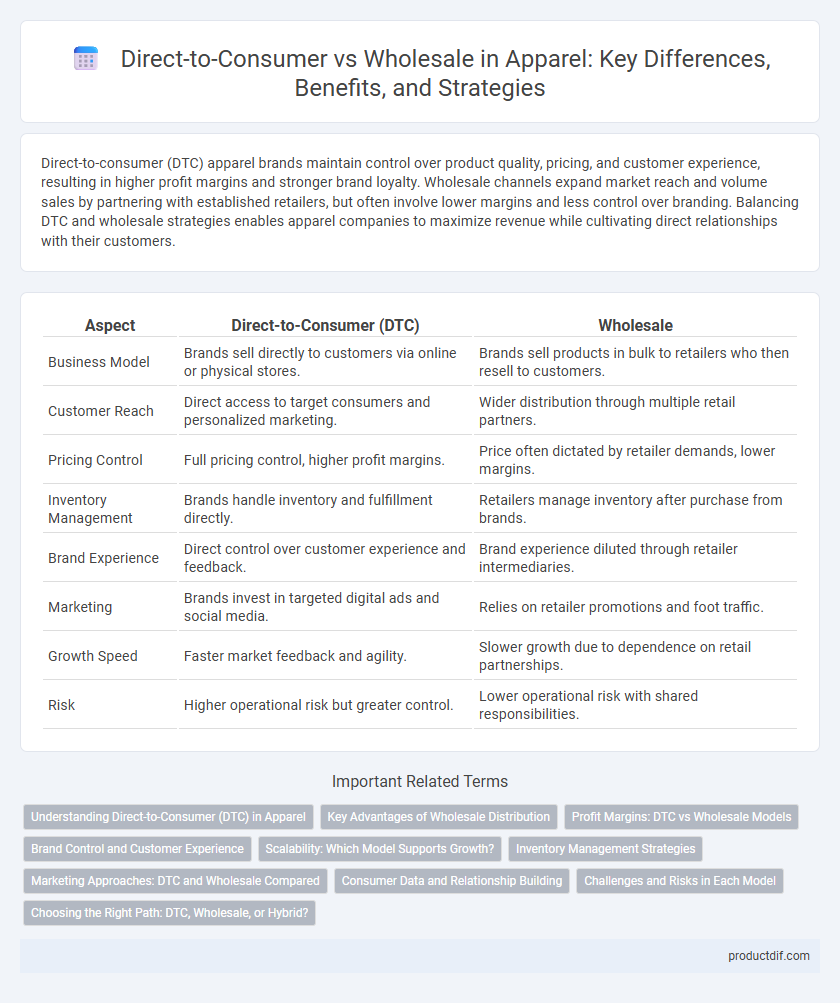 Direct-to-Consumer vs Wholesale in Apparel: Key Differences, Benefits, and Strategies