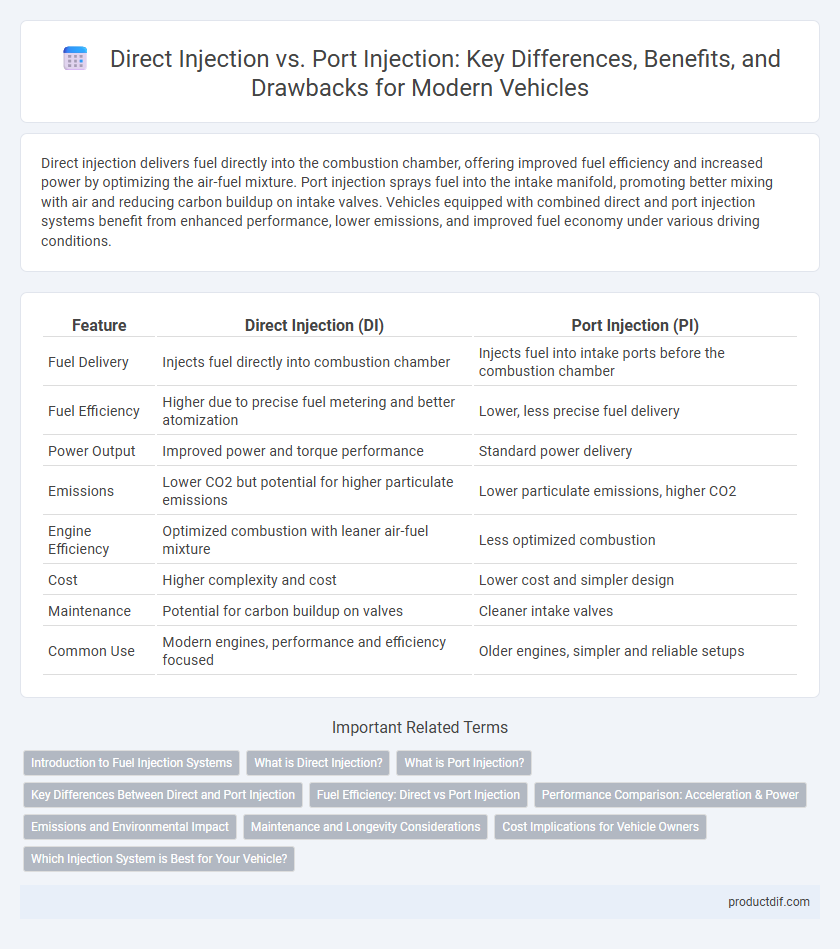 Direct Injection vs. Port Injection: Key Differences, Benefits, and Drawbacks for Modern Vehicles