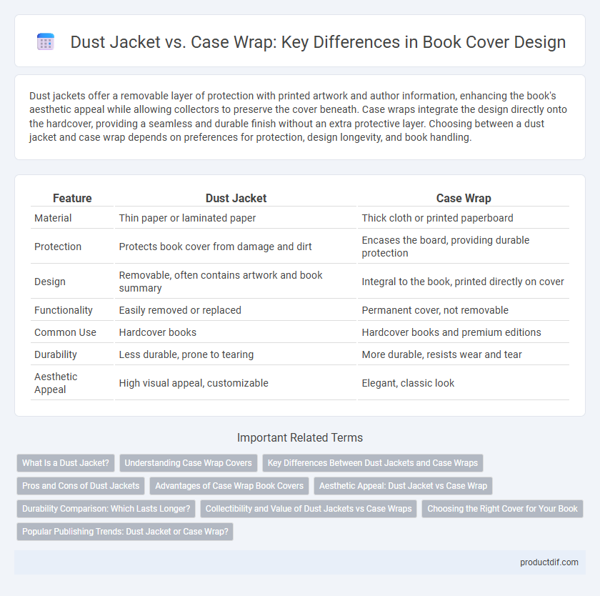 Dust Jacket vs. Case Wrap: Key Differences in Book Cover Design