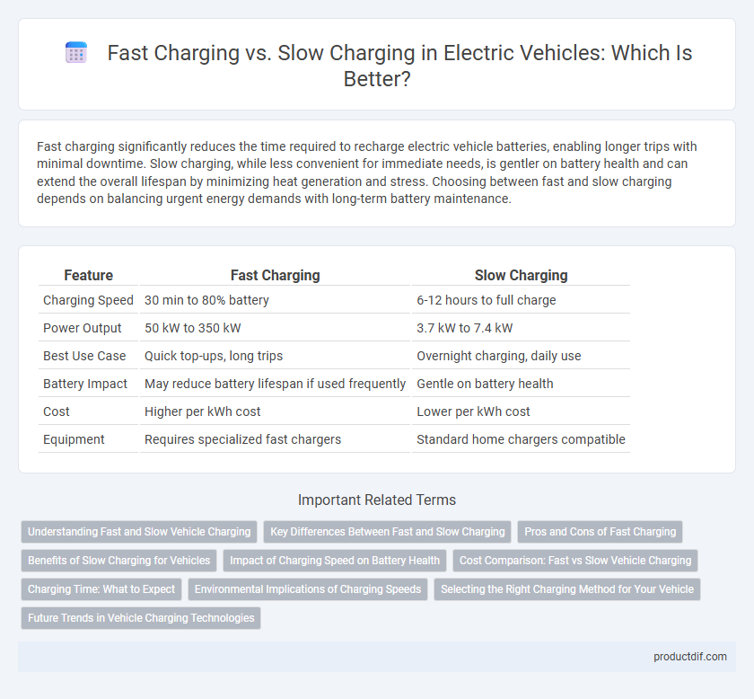 Fast Charging vs. Slow Charging in Electric Vehicles: Which Is Better?