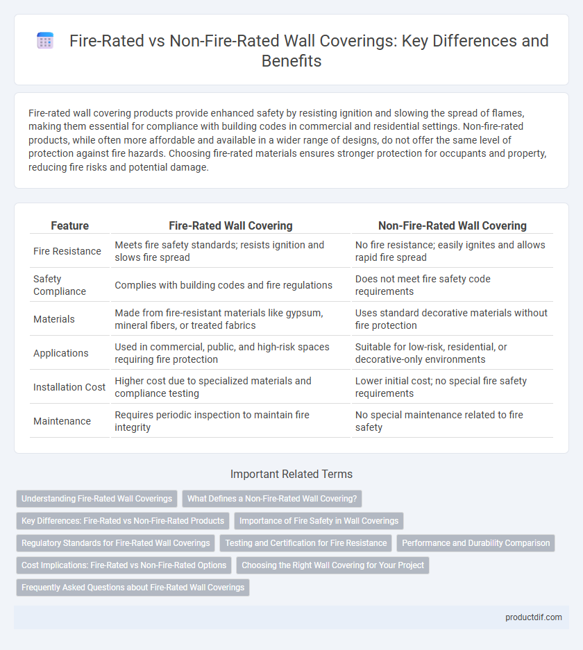 Fire-Rated vs Non-Fire-Rated Wall Coverings: Key Differences and Benefits