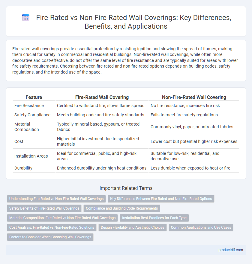 Fire-Rated vs Non-Fire-Rated Wall Coverings: Key Differences, Benefits, and Applications