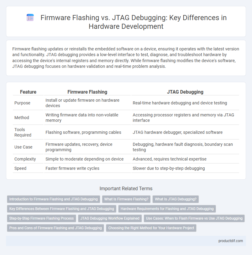 Firmware Flashing vs. JTAG Debugging: Key Differences in Hardware Development